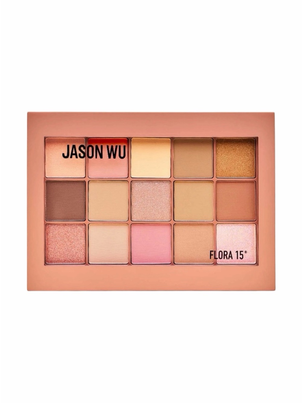 Jason Wu Eyeshadow Palette, Flora 15-02 Dusty Rose Pink, Peach & Neutrals NWT
